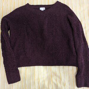 Purple Knit Sweater